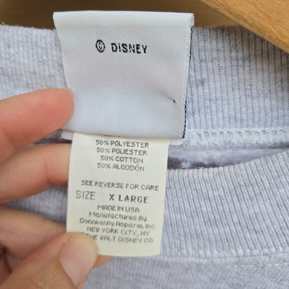 Vtg MICKEY & CO Mickey Mouse Bent Over Sweatshirt Size XL Disney USA - Picture 2 of 10